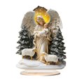 thumbnail image 1 of Winter Christmas Ornament Angel Holding Baby and Sheep Nativity Keepsake for Tree Hanging Collectible Tabletop Decor Holiday Gift Idea, 1 of 4
