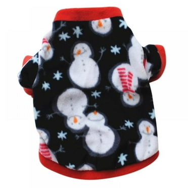Winter Christmas Warm Fleece Sweater for Small Dog Girl Chihuahua Yorkies, Tiny Puppy Clothes, Cute Female Dog Sweaters Pet Shirt