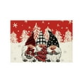 thumbnail image 1 of Winter Christmas Xmas Placemats Table Mats for Party Home Kitchen Dining Table Decorations, 12x18 Inches, 1 of 6