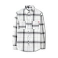 thumbnail image 1 of purcolt Winter Clearance 2022! Men's Plus Size Long Sleeve Flannel Plaid Shirt Jacket Fashion Casual Regular-Fit Button up Blouse Fall Winter Coat Outerwear Tops with Pocket, 1 of 9