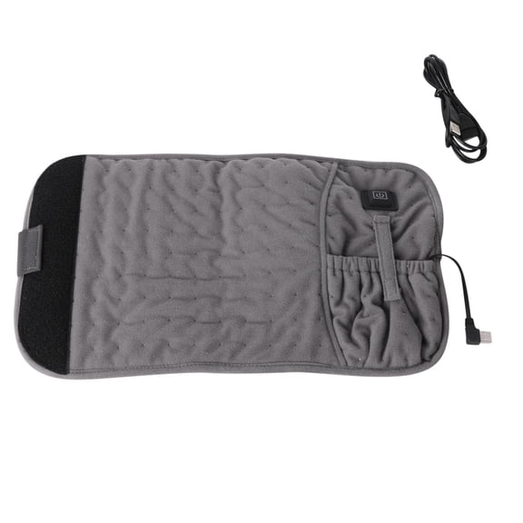 Asxite Electric Heated Blanket, Heating Pad Back Wrap With Strap Contoured For Back Pain Relief 3 Heat Settings With 2 Hour Auto Off