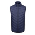 thumbnail image 1 of Winter Clearance!Brilliant Mens Heated Jackets Clearance Outdoor Thermal Heated for Riding Skiing Fishing Charging Via Heated Coat Blue XXXL, 1 of 9