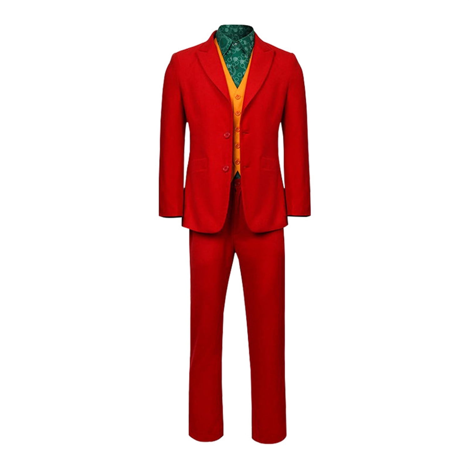 Men Joker Arthur Costume Halloween Costume for Man - Walmart.com