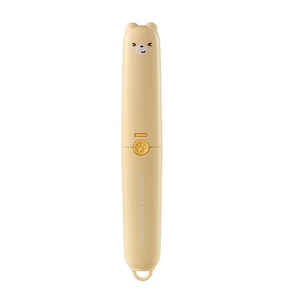 Winter C1earance! Uhuya Ceramic Paring Knife, Pocket Knife Folding Knife, Super Sharp Blade 2.3 Inch, Fruit Peeling Vegetable Cutting, Easy-to-Carry Yellow