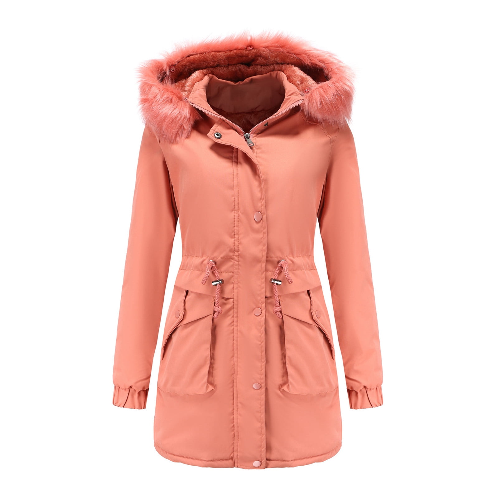 Winter Clothes for Women Shaggy Sherpa Warm Coats Cold Weather