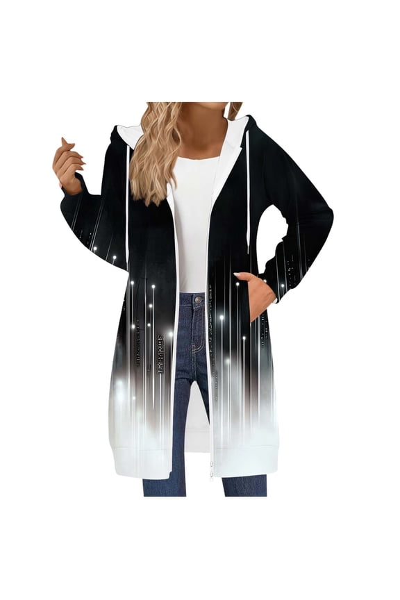 Winter Clothing For Women 2025 Pullover Sweaters Winter Clothes Hoodless Zippered Sweatshirts Long Sleeve Blouses Casual