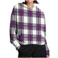 thumbnail image 1 of Winter Clothing For Women Oversized Sweatshirt Zip Up Fashion Hoodies & Sweatshirts Plus Size Long Sleeve Blouses Casual, 1 of 6