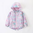 thumbnail image 1 of Winter Coat Animal Printed Lightweight Coat Windbreaker Jacket for Kids Baby Boys Toddler Girls Spring Jacket 6-7 Years, 1 of 8