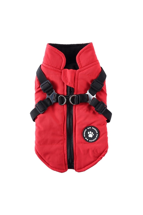 Winter Coat Winter Jacket And Windproof Winters Coat With Leash Warm Comfortable Winters Jacket For Small Medium Large