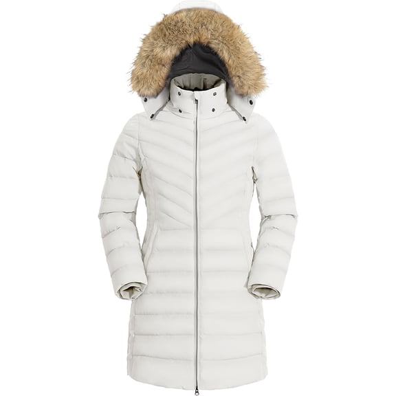 Winter Coat Women Pioneer Camp Waterproof Long Puffer Parka
