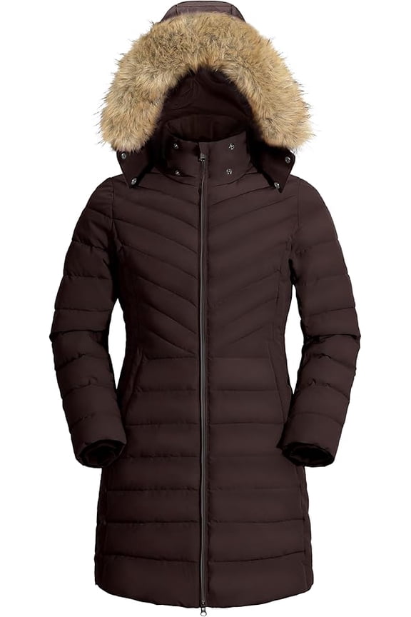 Winter Coat Women Pioneer Camp Waterproof Long Puffer Parka
