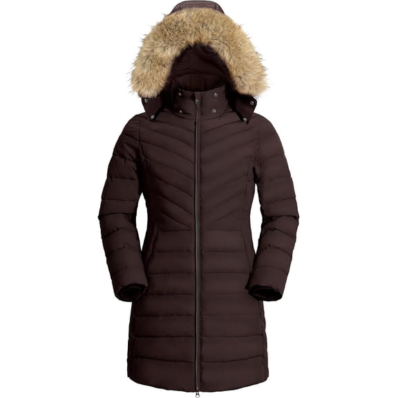 Winter Coat Women Pioneer Camp Waterproof Long Puffer Parka