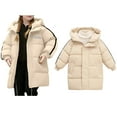 thumbnail image 1 of Winter Coats for Boys,Kids Puffer Jacket Mid-Length with Lined Hooded Warm and Windproof Boys' Hooded Winter Coat Boys Size 10-11 Years Winter Coat, 1 of 5