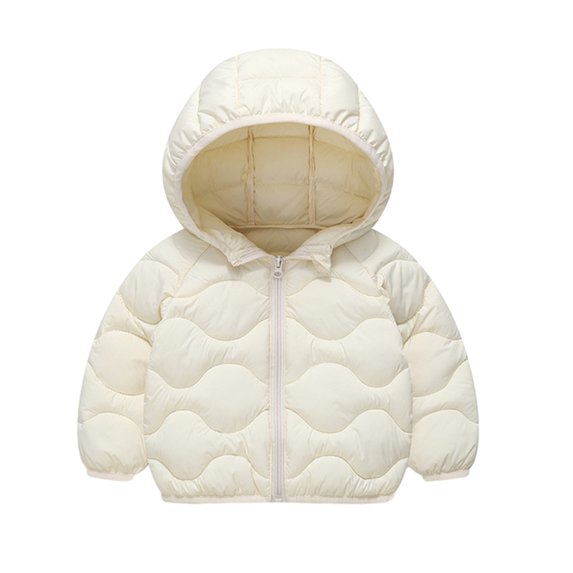 Winter Coats Lightweight Puffer Jacket for Toddler Boys Girls, Kids Light Outwear Puffer Padded Outwear Szie for 1-11T