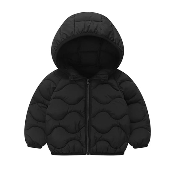 Winter Coats Lightweight Puffer Jacket for Toddler Boys Girls, Kids Light Outwear Puffer Padded Outwear Szie for 1-11T