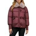 thumbnail image 1 of Winter Coats for Women Winter Coat With Hood Warm Thickened Down Jacket Outerwear Windproof Cold Weather Thermal Jacket For Ladies Winter Jackets for Women, 1 of 6