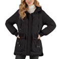 thumbnail image 1 of Winter Coats for Women Winter Thermal For Fashionable Warm Outerwear With Hood Lightweight Coat Windproof Cold Weather Jacket For Ladies Casual Daily Wear Winter Jackets for Women, 1 of 4