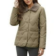 thumbnail image 1 of Winter Coats for Women Winter Warmth Reimagined Thickened Short Coat With Trim Fashionable Quilted Jacket Outerwear For Cold Weather Comfort And Style Winter Jackets for Women, 1 of 4