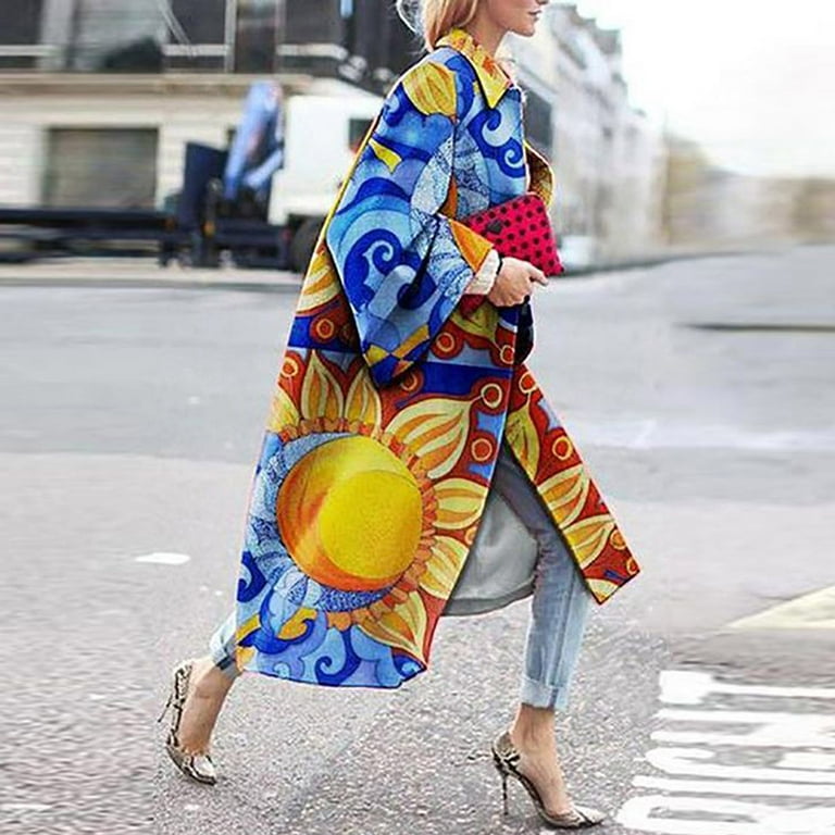Plus size yellow trench coat best sale