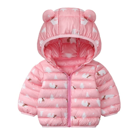 Winter Coats for Baby Boys Girls Winter Coats Hoods Light Puffer Down Jacket Outwear