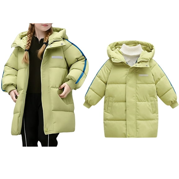 Winter Coats for Boys,Kids Puffer Coat Mid-Length with Hooded Windproof Warm Boys Winter Jacket Boys Size 4-5 Years Winter Coat
