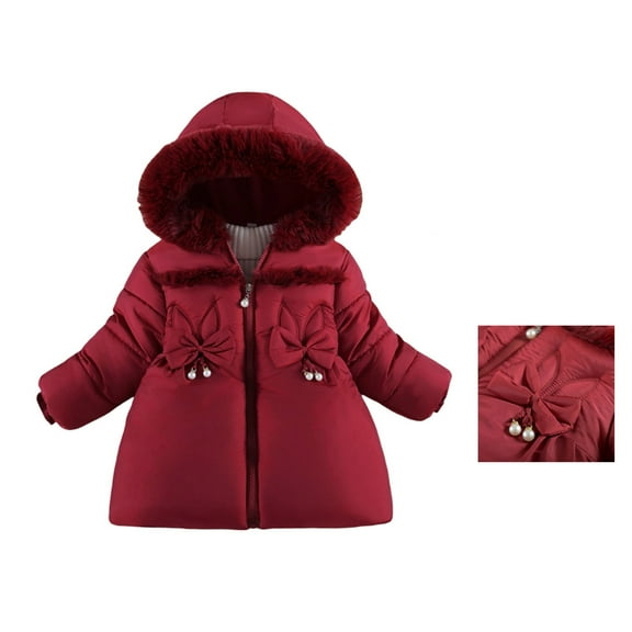 Winter Coats for Boys,Kids Puffer Jacket Mid-Length with Hooded Warm and Windproof Packable Hooded Puffer Coat Boys Coats Size 3-4 Years