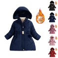 thumbnail image 1 of Winter Coats for Girls Winter Clothes for Girls Girls Down Padded Jacket Fashionable Long Thick Winter Outerwear for Girls, 1 of 5