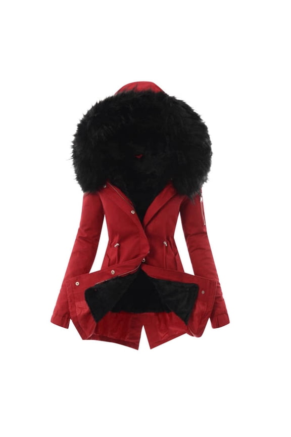 Winter Coats for Women Hooded Warm Winter Overcoat with Lined, Winter Parka Jacket Thick Down Outerwear Jacket for Women