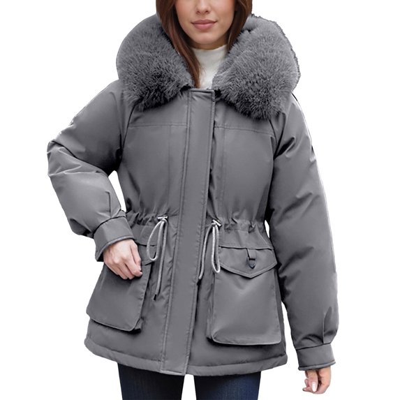 Winter Coats for Women Winter Warmth Long Coat With Hood Outerwear Jacket Thermal Insulated For Cold Weather Fashion Winter Jackets for Women