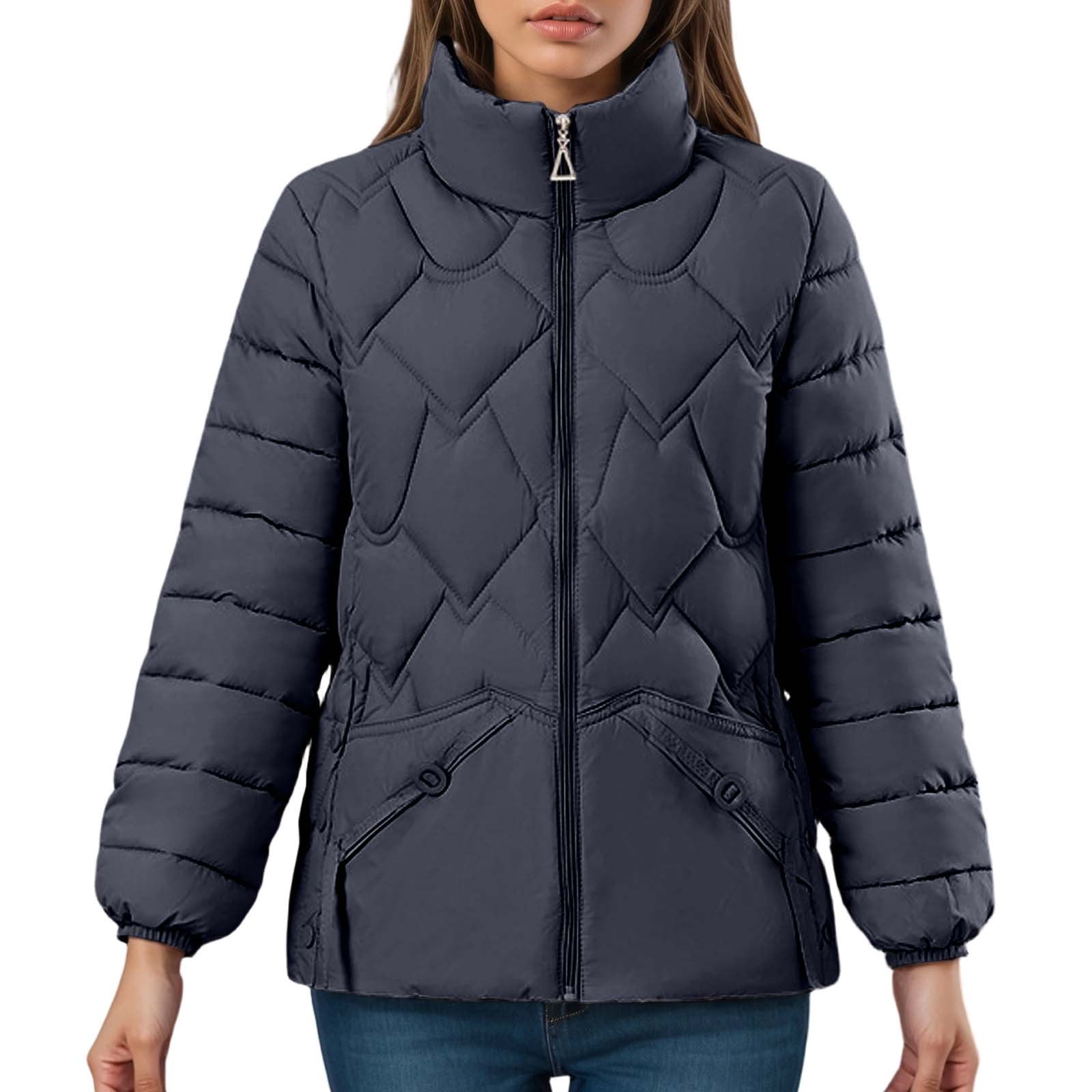 Winter Coats for Women Winter Warmth Short Coat With Stand Collar For Cold Weather And Everyday Fashion Outerwear Winter Jackets for Women