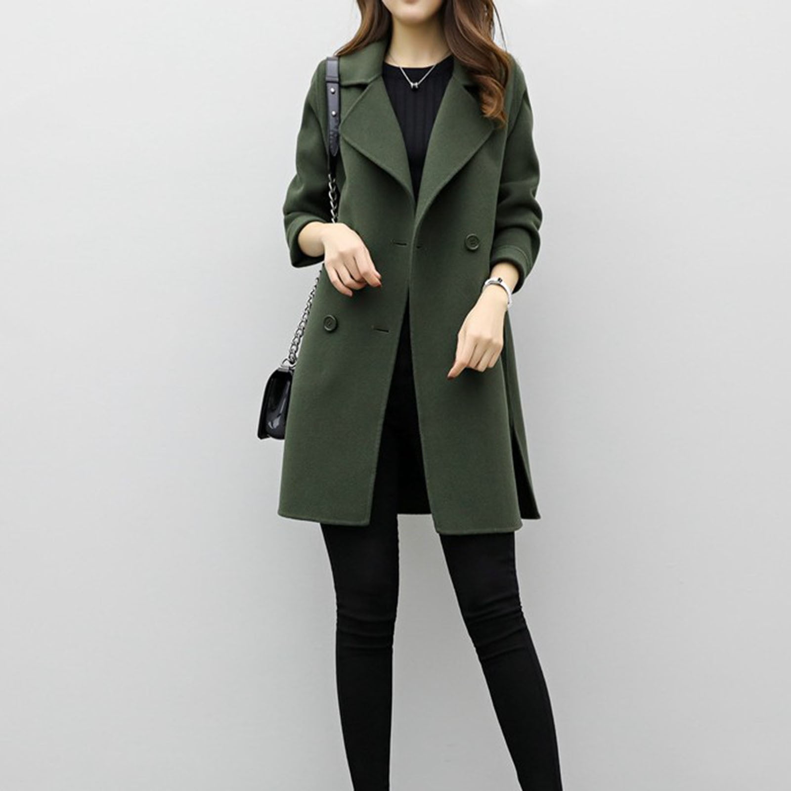 Hunter green top winter coats