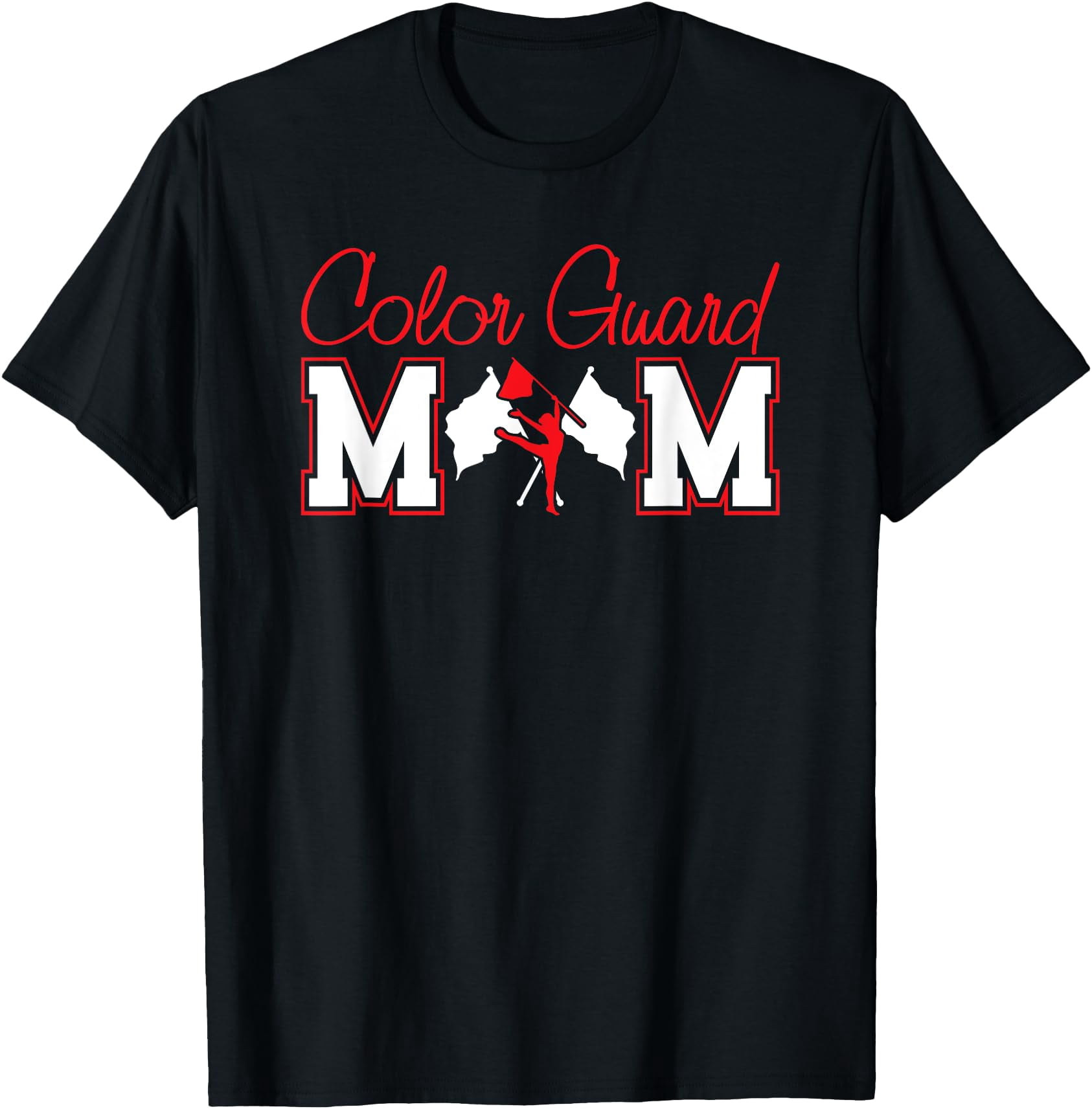 Color Gaurd Pi Winter Color Guard Color Guard Mom T-Shirt - Walmart.com