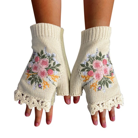 Winter Commute Ready Touchscreen Knit Gloves, Perfect for Daily Driving & Outdoor Walking