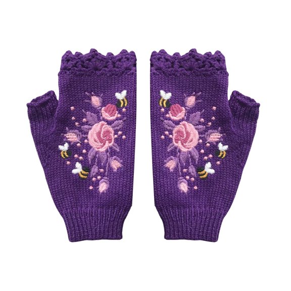 Winter Commute Ready Touchscreen Knit Gloves, Perfect for Daily Driving & Outdoor Walking