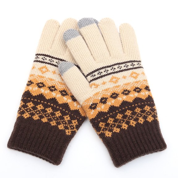 Winter Commute Ready Touchscreen Knit Gloves, Perfect for Daily Driving & Outdoor Walking