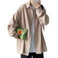 thumbnail image 1 of Winter Corduroy Cargo Jacket For Men’s Coats Clothes Multi-pocket Thick Harajuku Outerwear Men Woman Jackets Vintage Streetwear, 1 of 6