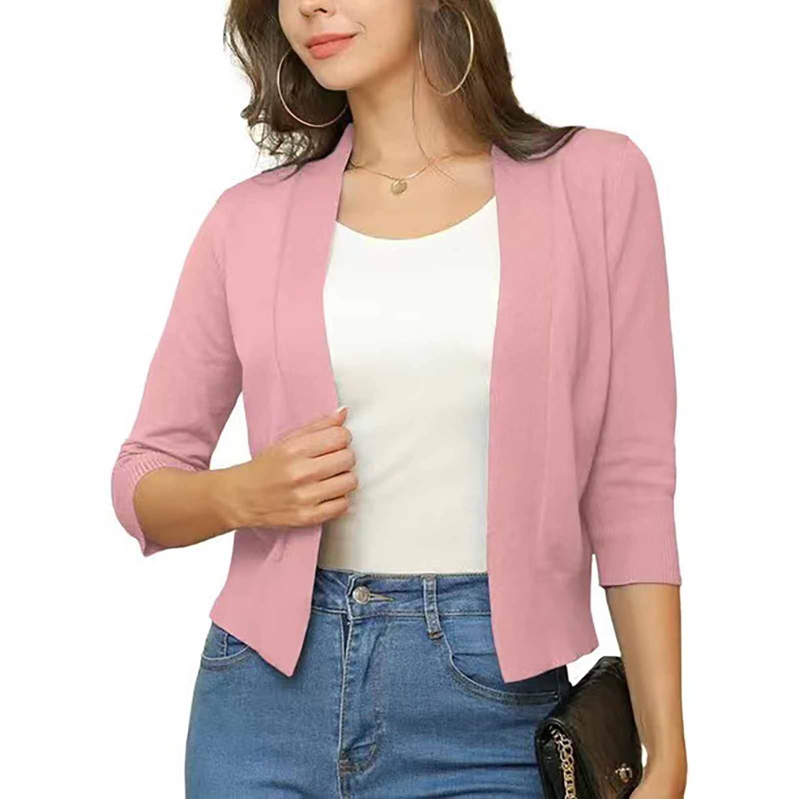 Fall Cotton 44989 Sleeve Cardigan for Women Brown Cover-Up Fall Cotton 44989 Sleeve Cardigan for Women Brown Cover-Up