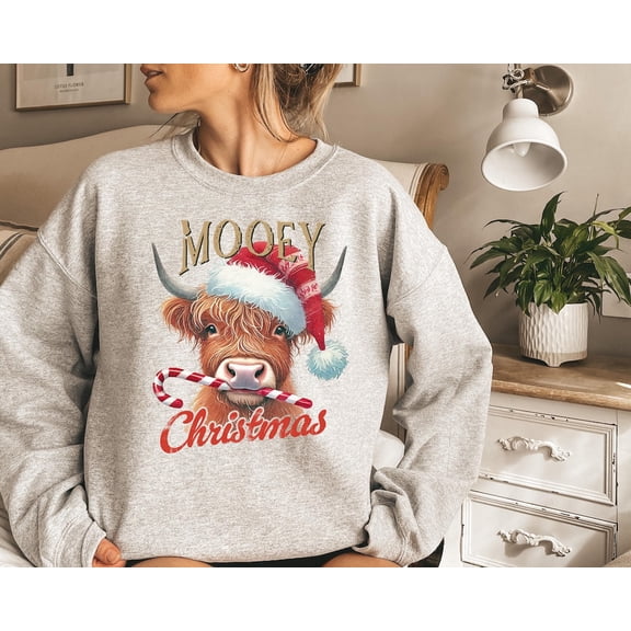 Winter Cow Sweatshirt, Cow Lover Shirt, Winter Sweatshirt, Farm Winter Shirt, Winter Crewneck Sweatshirt, Womens Sweater203 Sweatshirt All Size S-5XL