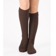 thumbnail image 1 of Winter Cozy Cable Knit Over The Knee High Boot Socks Women's Cable Knit Long Boot Stocking Socks Knee High Winter Leg Warmers (Coffee), 1 of 2