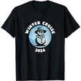 thumbnail image 1 of Winter Cruise 2024 - Tropical Snowman Cruise Vacation T-Shirt, 1 of 5