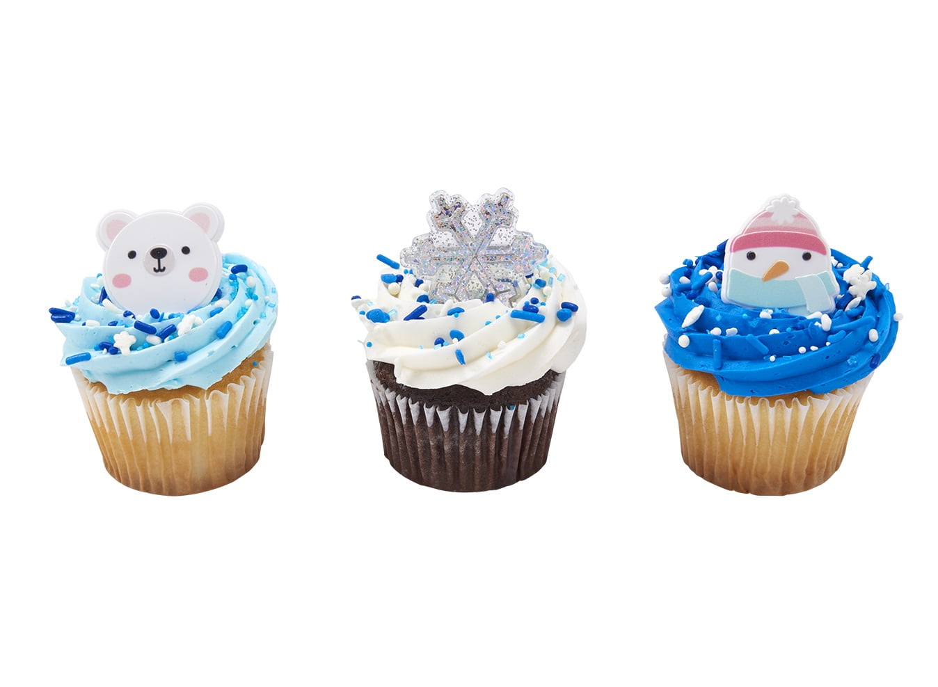 Winter Cupcakes