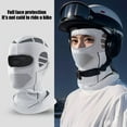 thumbnail image 1 of Winter Cycling Face Guard Warm Breathable Cold Weather Men Women Outdoor Windproof Skiing Motorbike Helmet Liner Hat Neck Gaiter Balaclava Hood, 1 of 8
