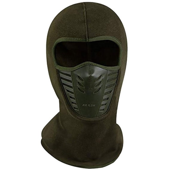 Winter Cycling Ski Windproof Breathable Full Face Mask - Warmer Cover Neck, Fit Helmet Hat for Motorcycle Cycling Skiing & Winter Sports, Adults Universal Size