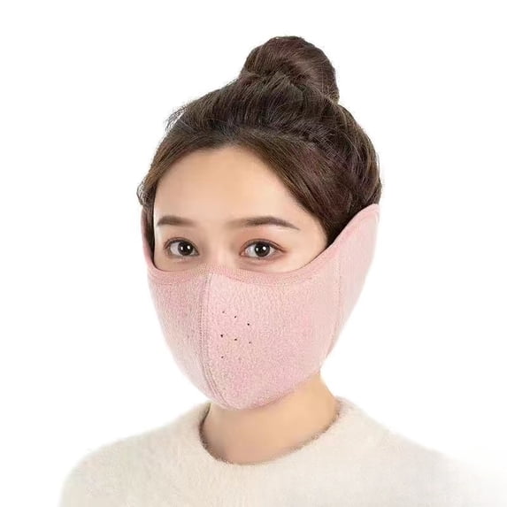 Winter Cycling Windproof Mask for Men and Women, Warm Face Mask, Cold Protection, Anti-Haze, Anti-Freeze, Face Shield, Eye Protection, Ear Protection, Dustproof Ear Muffs
