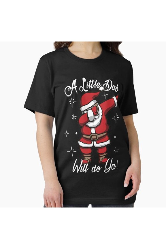 Winter Dab Dance Tee Sharing Festive Christmas Joy For Everyone Unisex T-Shirt, up to size 5XL