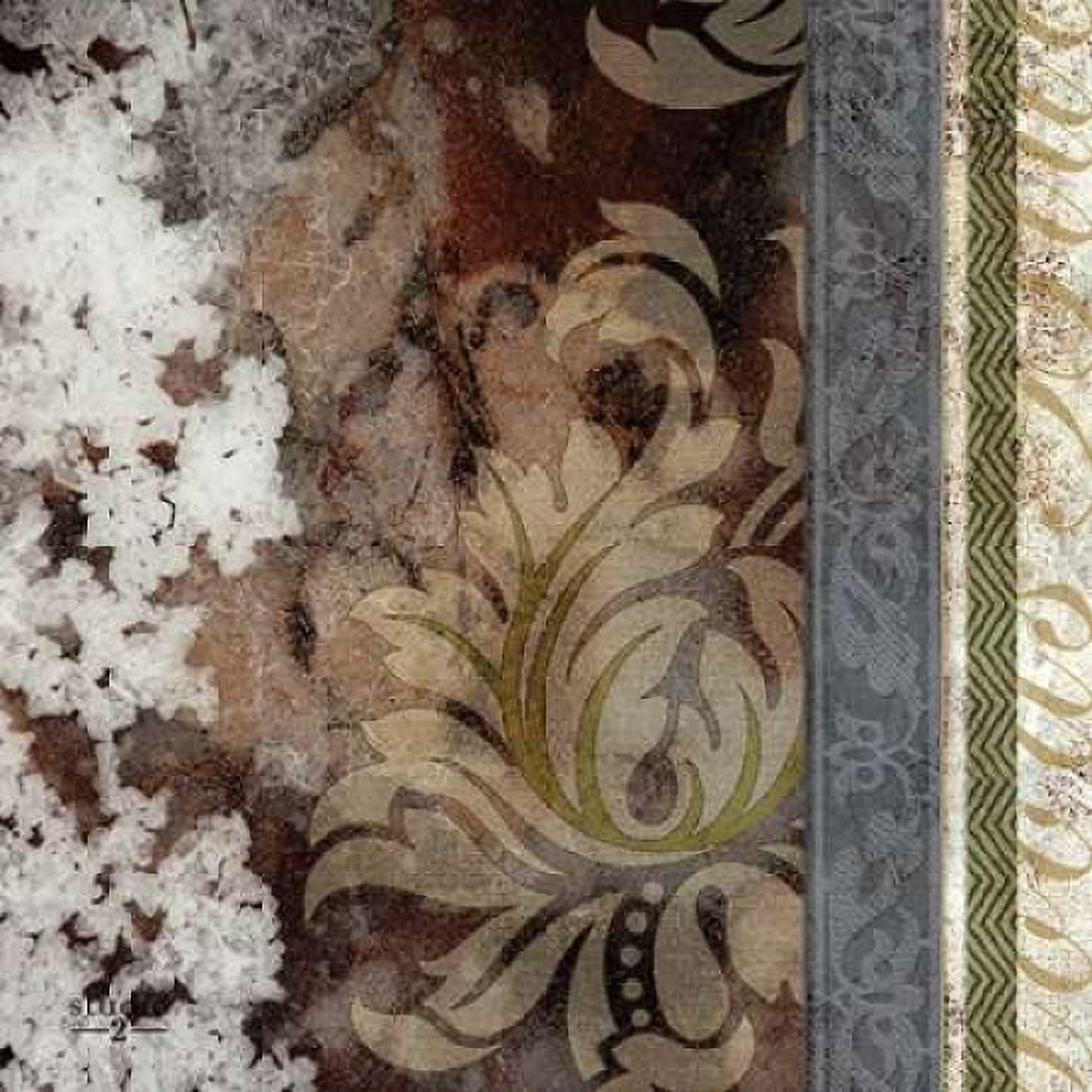 Winter Damask II Canvas Art - Studio 2 (24 x 24)