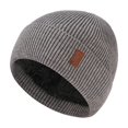 thumbnail image 1 of purcolt Winter Hats for Women Men, Fleece Lined Soft Warm Ribbed Knit Stocking Caps Unisex Snow Ski Hat Cuffed Skull Caps for Cold Weather, 1 of 4