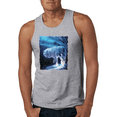 thumbnail image 1 of Winter Dire Snow Wolf Animal Lover Graphic Tank Top, 1 of 1