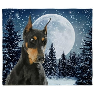 Doberman blanket best sale
