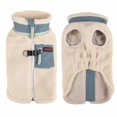 thumbnail image 1 of Winter Dog Coat Warm Fleece Dog Jacket Pet Snowsuit for Small to Medium Dogs, Windproof Puppy Cold Weather Coats Soft Doggie Outdoor Clothes Snow Vest with Turtleneck and Zipper(XL,B), 1 of 3
